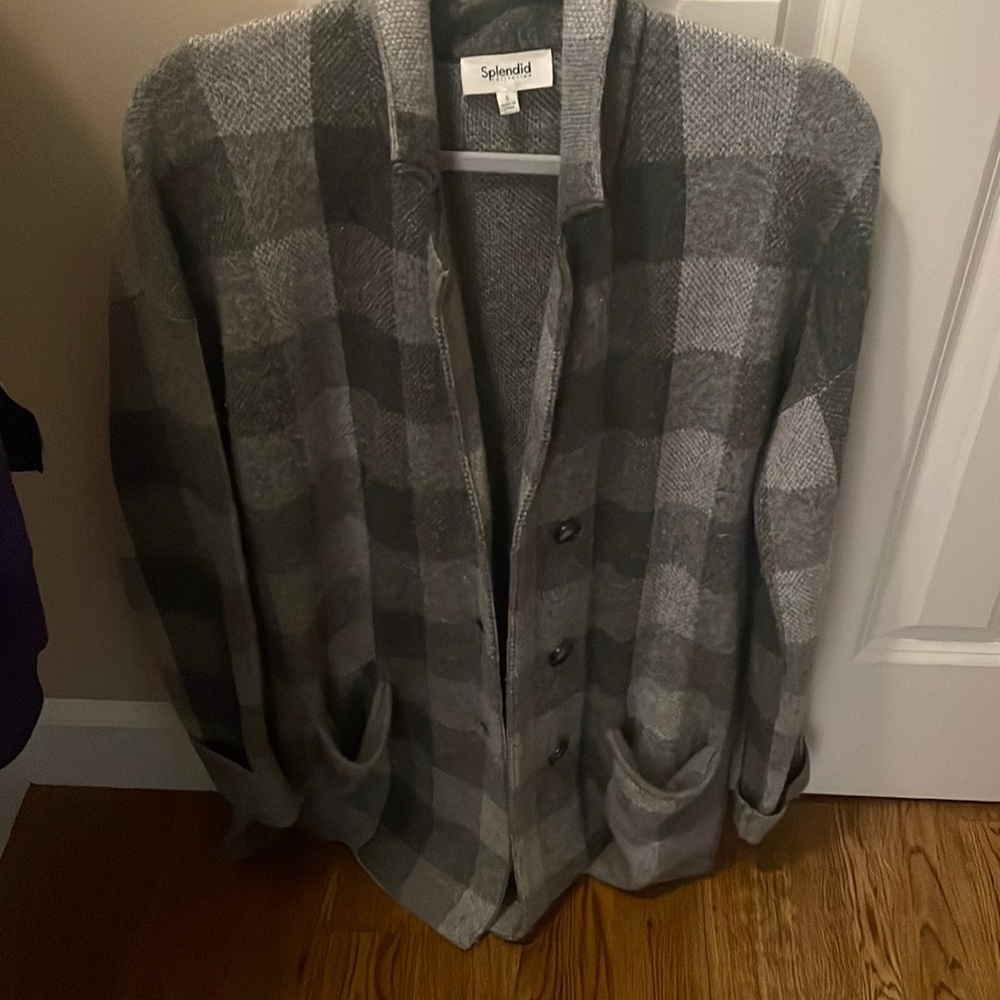 Splendid sweater coat